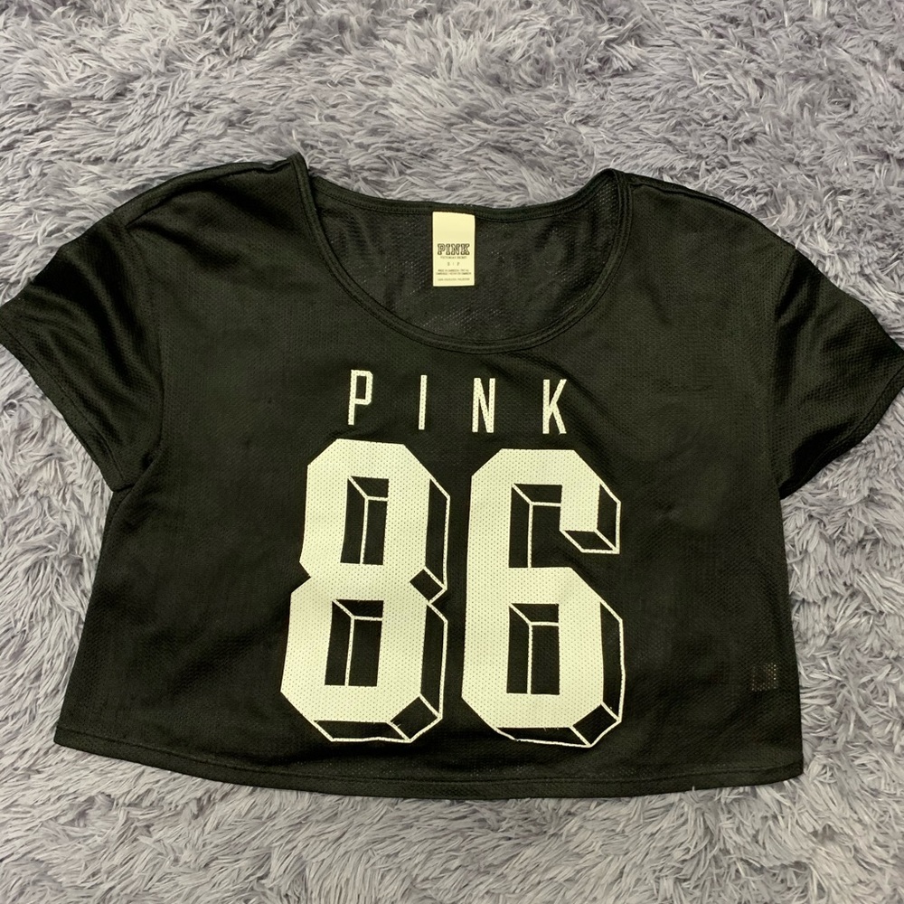 🏃🏻‍♀️VS PINK mesh sporty tee🏃🏻‍♀️